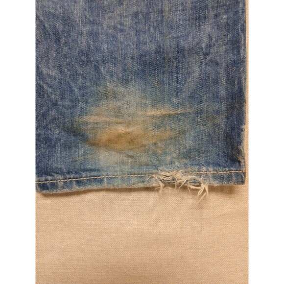 Rock Revival Men's VICTOR Straight Denim Jeans Size 36 Light Wash Distressed - Picture 14 of 16